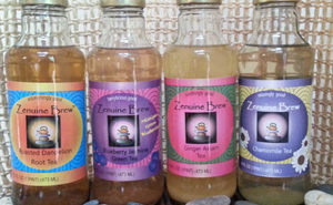4 bottles of tea