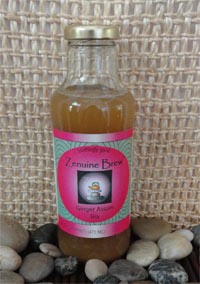 ginger tea bottle